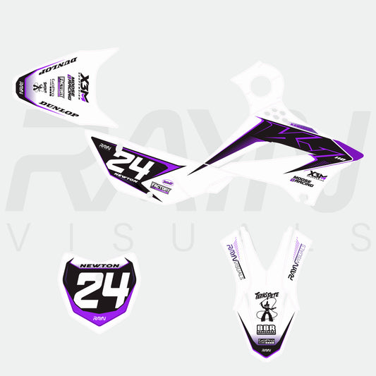 Purple RAYN KLX